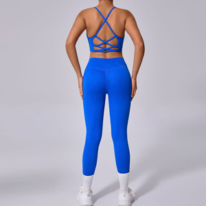 Shockproof sports suit two-piece set