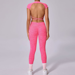 Outerwear quick-drying fitness two-piece set