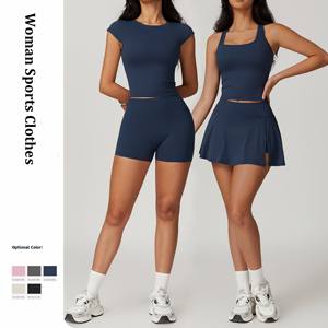 High-waisted hip-lifting sports suit