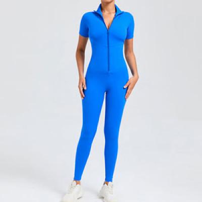 Abdominal design yoga jumpsuit