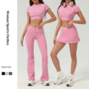 City-style tennis skirt set